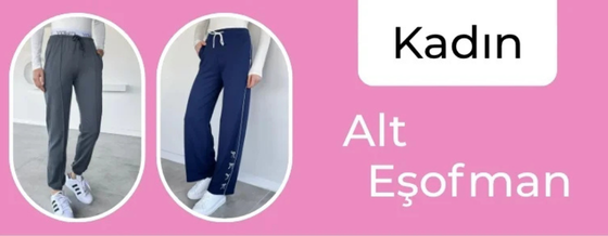 Kadın Alt Eşofman
