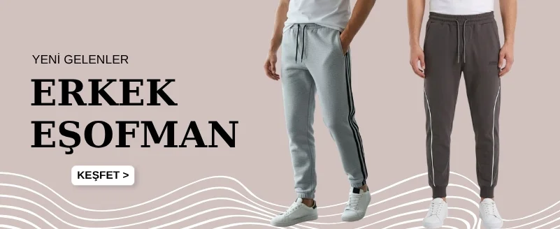 Erkek Alt Eşofman